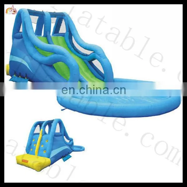 GB air commercial grade inflatable water slides , wahoo inflatable water slide , big water slides for sale
