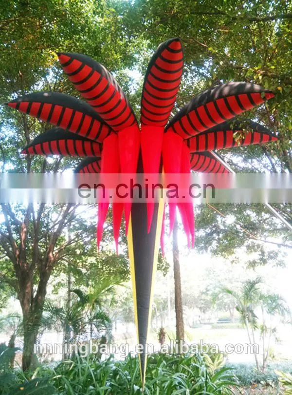 New style attractive decoration inflatable LED star /inflatable LED flower