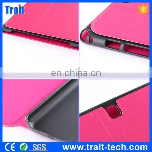 Made Of High Quality Smart Wake Up Sleep Leater Flip Cover Case For Tablet