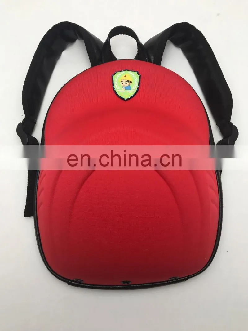 Cheap PU leather waterproof led light backpack with power bank