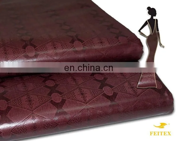 Popular Wholesale Textiles African Fashion Brocade Cotton Fabric for Women Party