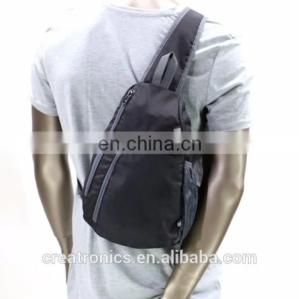 Unisex School Backpack Bags Nylon Chest Bag For Students Sublimated Sling Bag