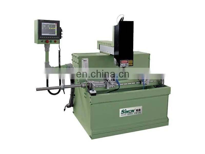 Small Type CNC Center Aluminum PVC Profile Window Milling Machine