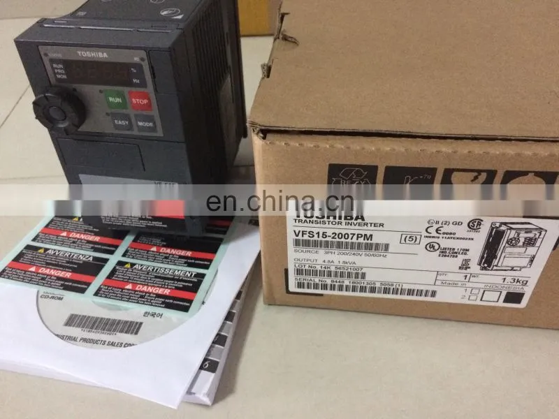Toshiba Transistor Inverter 200V 240V Ac Driver vfs15-2007pm