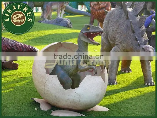 Lisaurus-D Big size fiberglass dinosaur egg for musem
