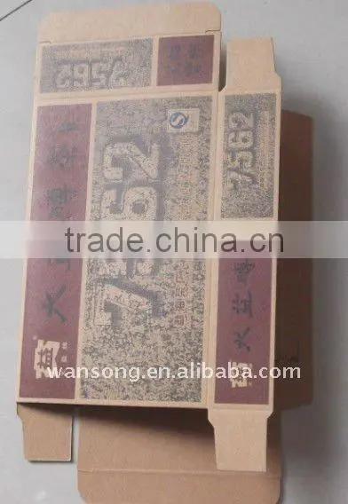 Customized recycled kraft aper box