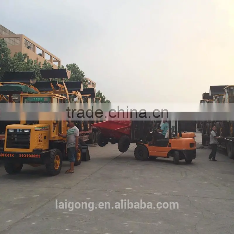 Laigong 1.0ton small dumper truck with shade cover