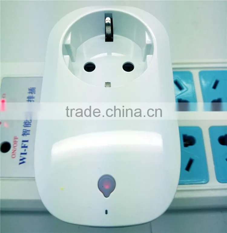 Smart Home AC90-264V 3500W EU Standard WiFi Power Plug Socket Internet Remote/Timer Control with Power Consumption Measurement