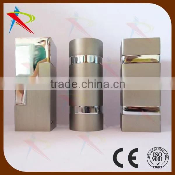 Chrome&black fancy cylinder design curtain finials