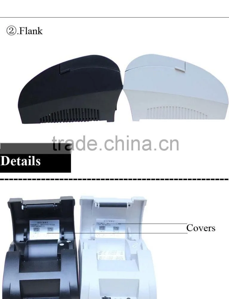 Trade Assurance 5890K cheap 58mm thermal printer scanner 58mm thermal printers bixolon printer thermal