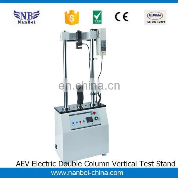 vertical hydraulic electric 5000N force test stand