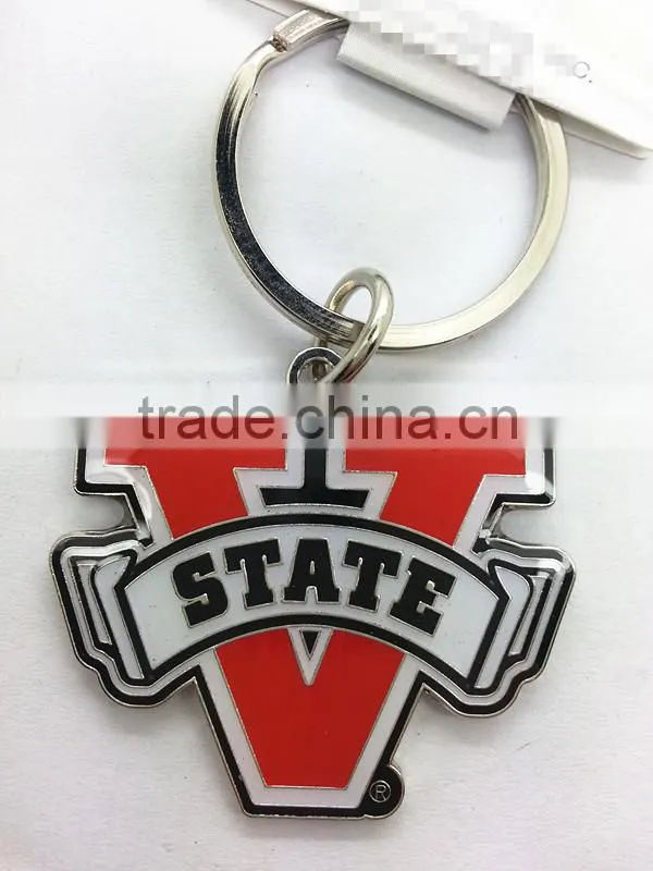 custom lettter W key chain
