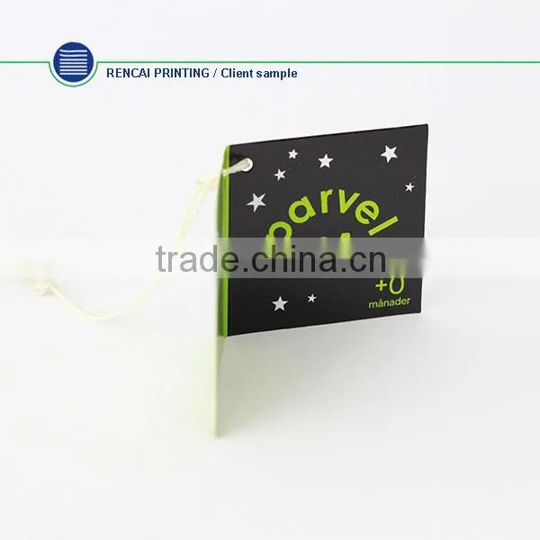 China factory outlet custom jeans hang tag for printing