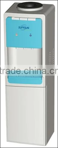 Floor standing office compressor dispenser water cool hot