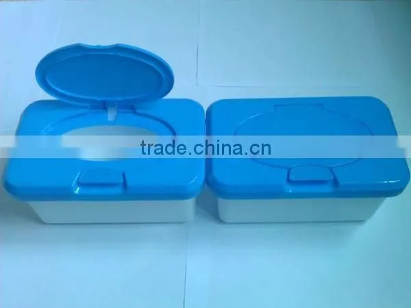 Plastic pe packing box,plastic container for baby wipes