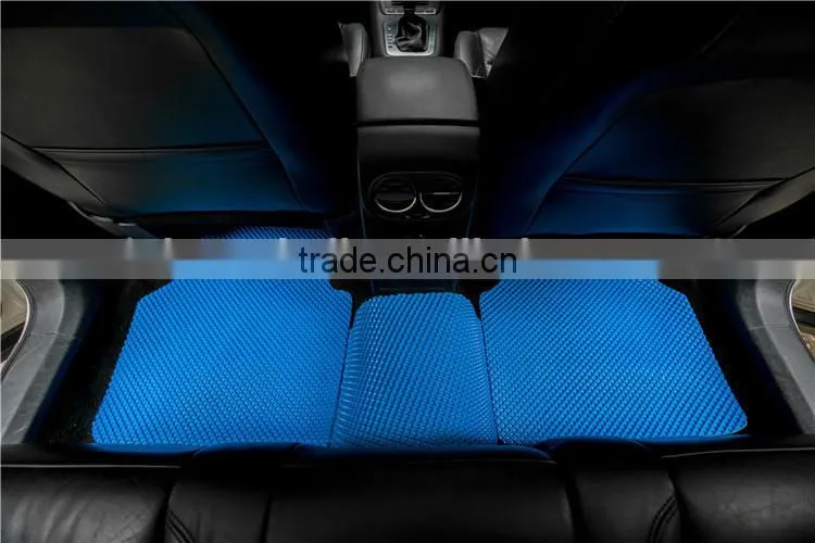 Hot Sale rolled car mats, 3D car floor mats, auto floor mats eva