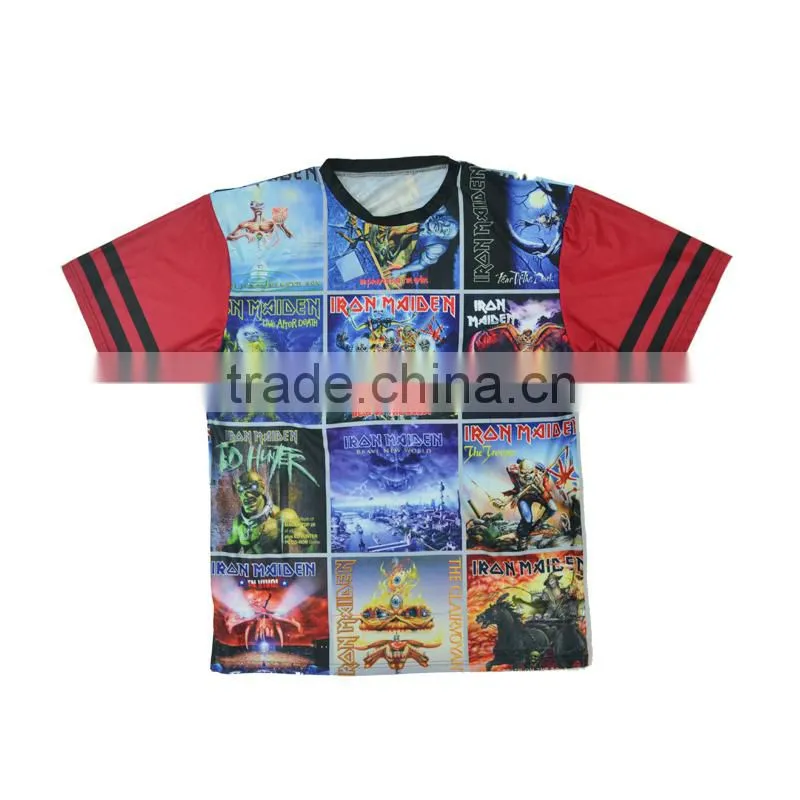 2015 fashion design Breathable outdoor shirts custom sports team t shirts