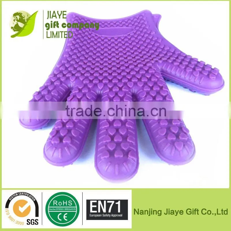 Dotted Heat Resistant Silicone bbq Gloves
