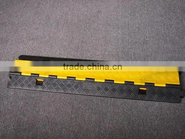 2016 High PVC Quality 2-channel Cable Protector Floor Cover use