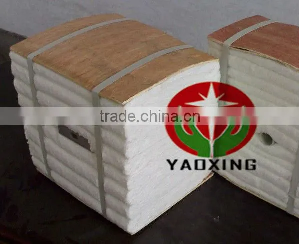 high pure ceramic fiber module for Crude oil heaters ceramic fiber module refractory ceramic fiber module