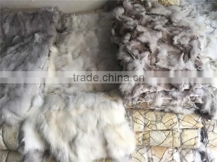 New Style Winter Fox Fur Plates For Clothing Materials