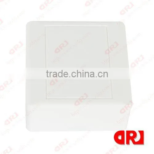 cat5e double ports surface mount rj45 box