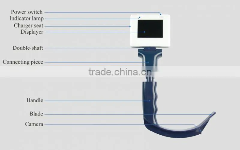 Uheal anesthesia intubationscope instrument airway management endoscope