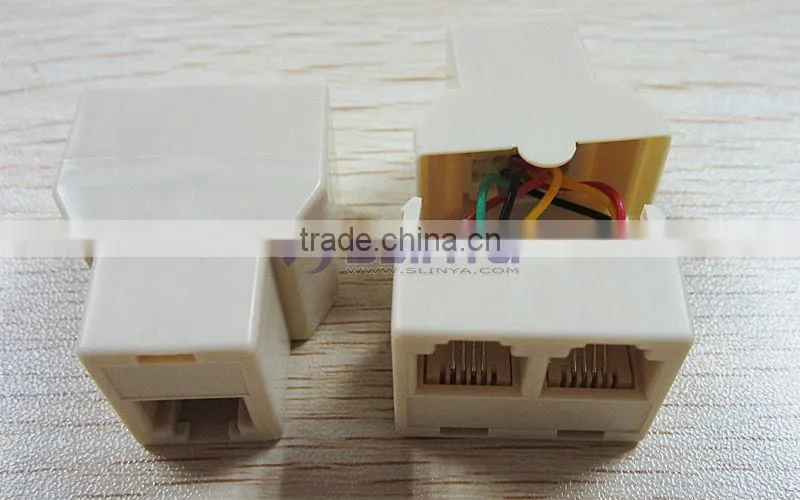 rj11 to rj45 adapter telephone adapter,tel connector & Modular plug (4P4C;6P4C,8P8C)