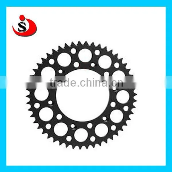 One Set Of KTM 50 Assembly Wheel With Red Color Hubs And Black Rims