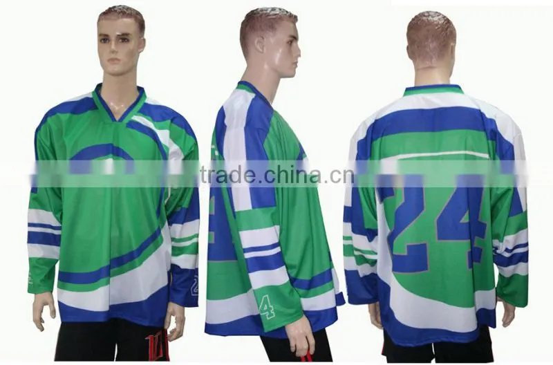 personalized custom sublimation blank hockey jersey