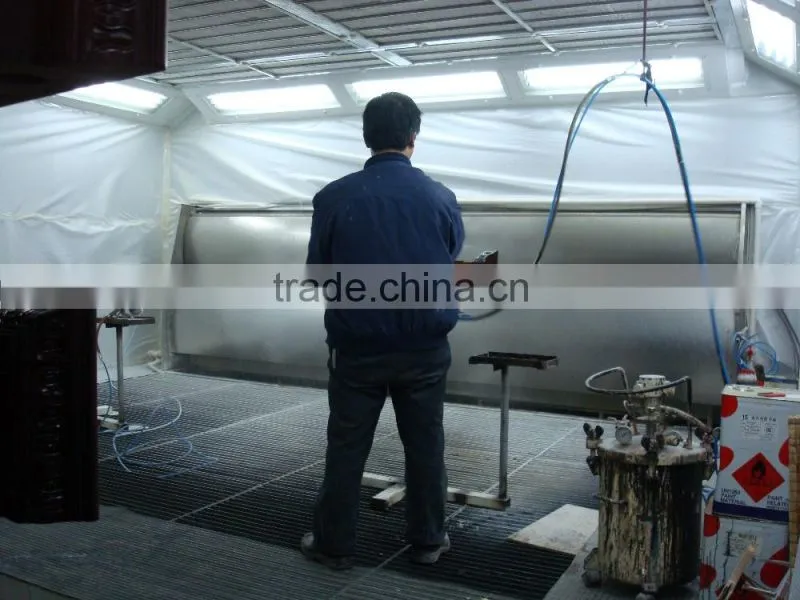 DOT-5F-3 Furniture spraying booth /baking house/painting room