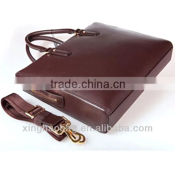 Men's bag! genuine leather laptop bag briefcase