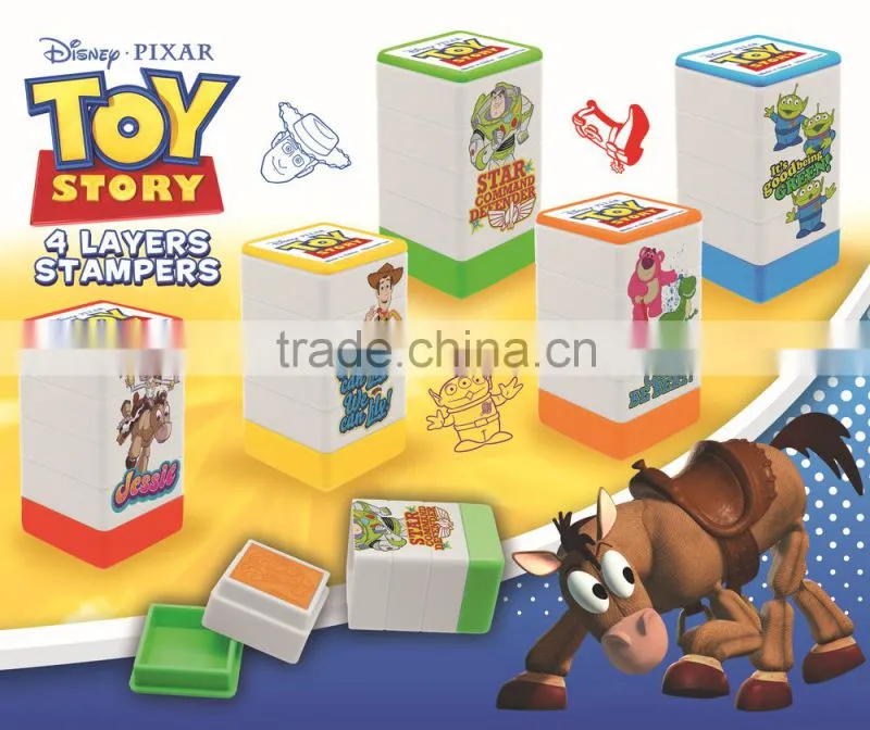 Children's toy self-inking stamps/kids toy stamp