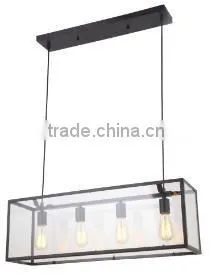 Cube Box Frame Pendant Light