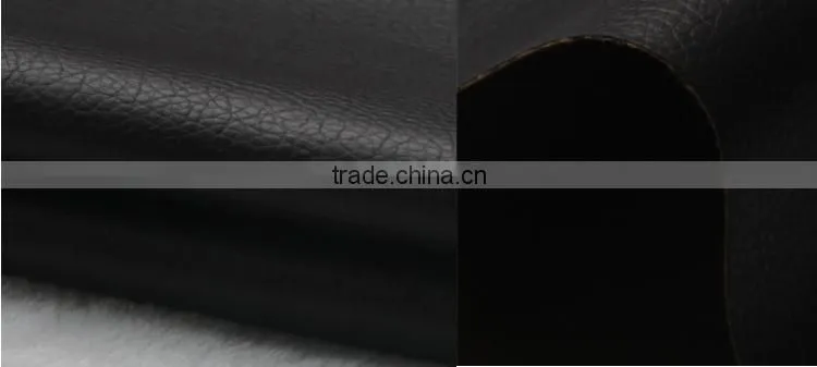Classic patterns, lychee pattern pu leather for bags any colors is available. stocklot pu leather