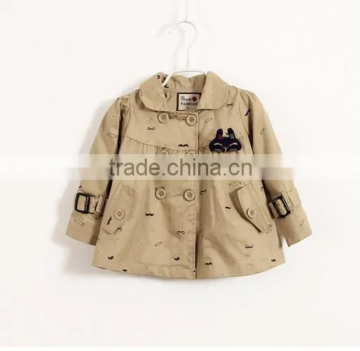 Cute Rabbit High Waist Fashion Winter Coat For Child