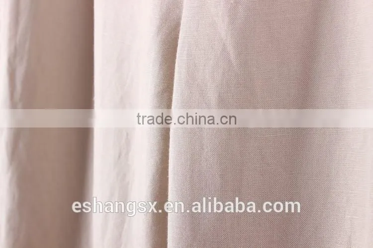 Ladies linen beige loose style lounge pants