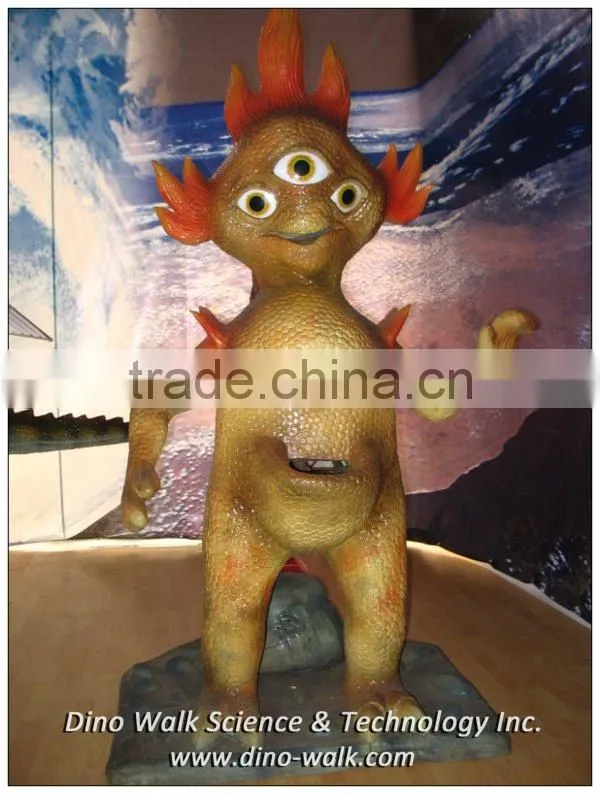 Robotic cartoon vending dinosaur 1.8m high