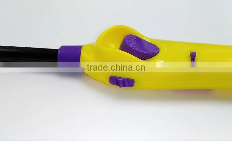 Long gas jet flame lighter refillable for kitchen