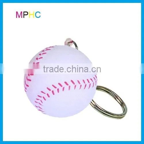 Mini Antistress PU foam Basketball Stress Reliever Squeeze Toy Ball Key Chain