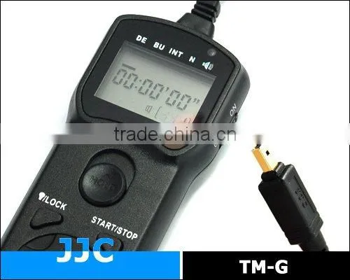 JJC TM-G digital time lapse intervalometer remote switch for NIKON MC-DC1 for Nikon D70s D80