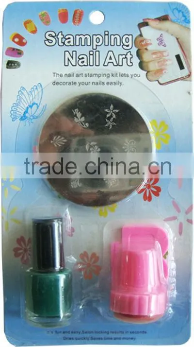 Konad stamping nail art