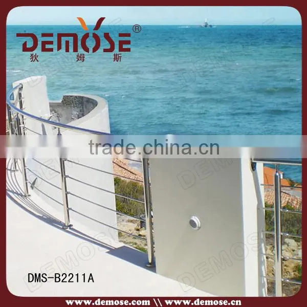 Glass standoff hardware stainless steel sign glass standoff bracket for glass