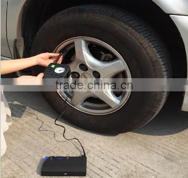 SUNPOW OEM car jump start power bank with air compressor
