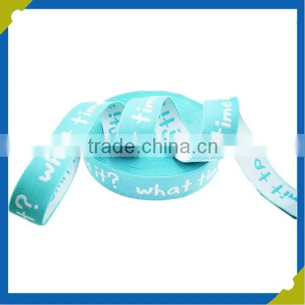 Men,women clothing elastic band HOT SALE fashion logo elastic webbing belt