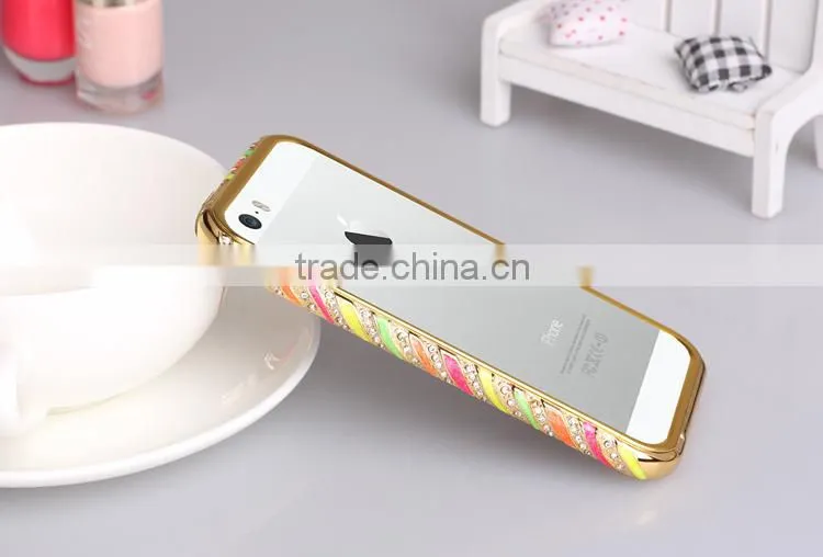Premium Metal Bumper with Plastic Cover for iPhone 6 with Retail Packaging