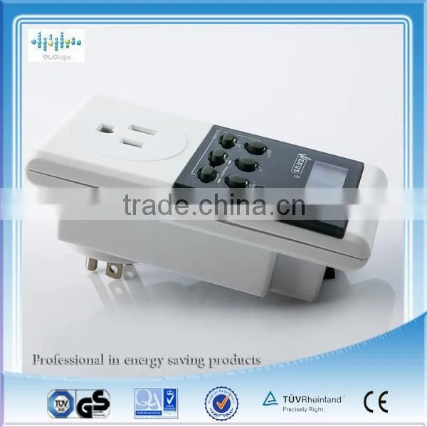 Eco-logic digital programmable timer with CD function for energy-conservation and environment-protection