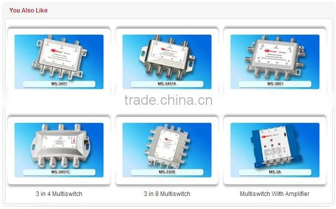 satellite 3 in 4 Multiswitch