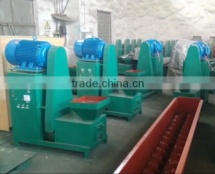 Lowest price Sawdust briquette forming machine for wood charcoal making