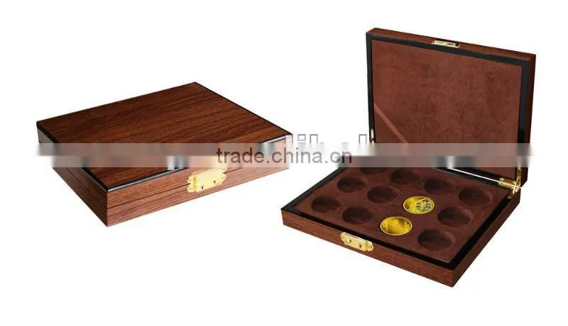 Wooden Coin Collection Box